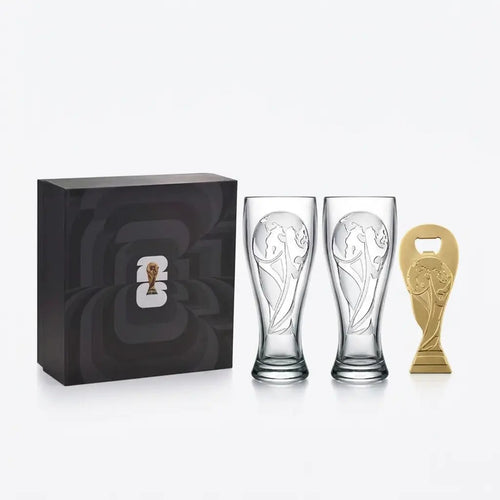 Set Regalo FIFA 2026 – Vasos Irrompibles + Abridor Trofeo